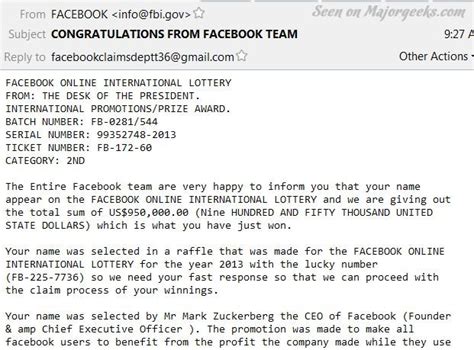 facebook freedom award promotion|facebook winnings scam.
